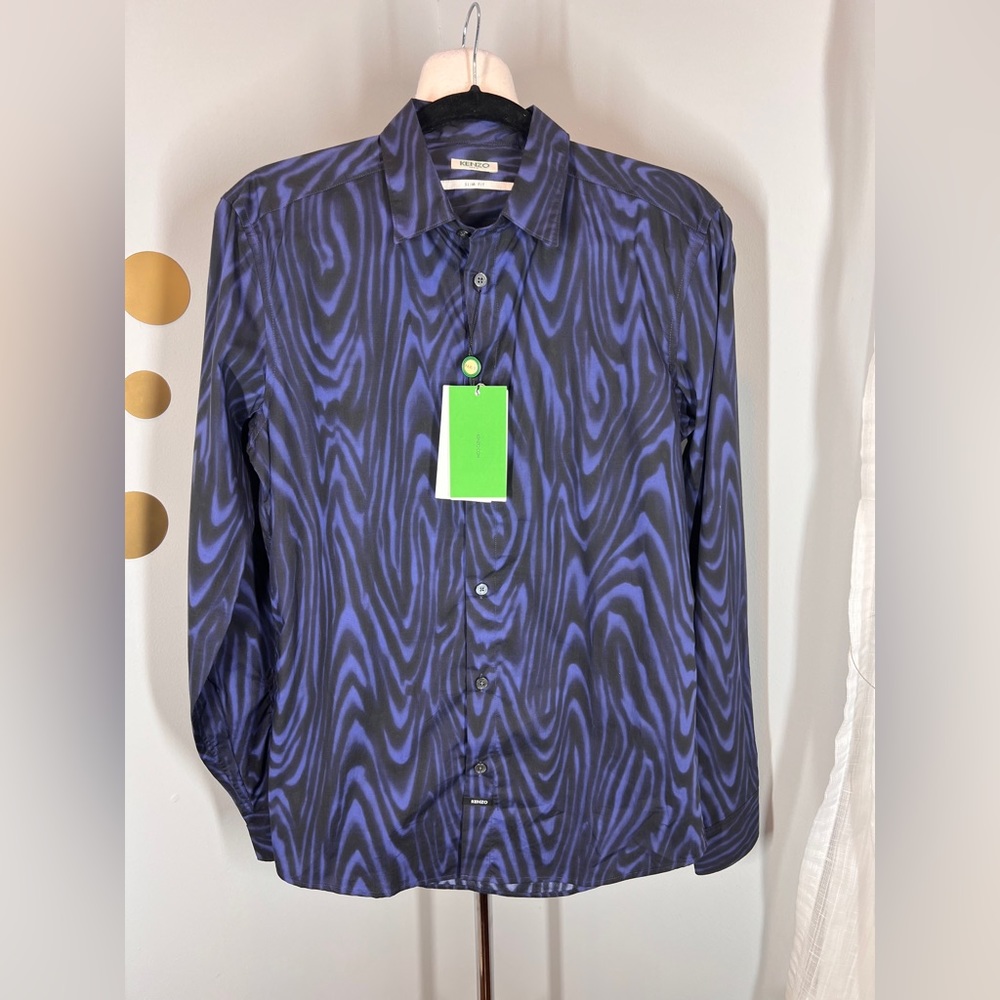 NWT Kenzo Urban Slim Fit Shirt - Picture 2 of 12